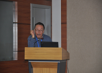 南仁东参加2014年国家天文台“一三五”国际评估会